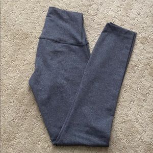 Lululemon Wunder Under high rise tight, gray, 2
